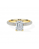 Emerald Triple Pavé Brilliance