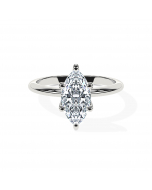 Marquise 6-Claw Daisy Solitaire