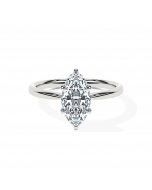 Marquise Tapered Solitaire