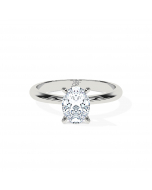 Oval Tapered Solitaire