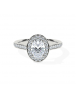 Oval Océane Cathedral Halo