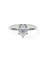 Pear 6-Claw Daisy Solitaire