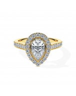 Pear Océane Cathedral Halo