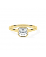 Radiant Bezel Solitaire