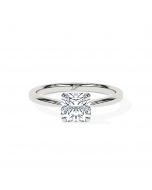 Radiant Tapered Solitaire