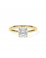 Radiant Tapered Solitaire