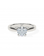 Round Cathedral Tapered Solitaire