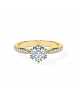 Round 6-Claw Tapered Pavé