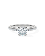 Round French Pavé Brilliance