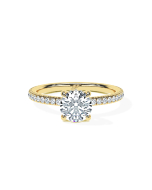 Round French Pavé Brilliance