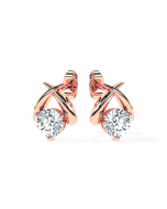 Eternal Embrace Diamonds Stud Earrings (F-G / VS2-SI1)