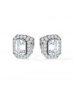 Angelic Emerald Diamonds Earrings (F-G / VS2-SI1)