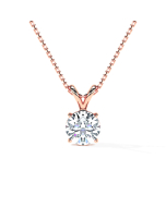 Round Dalia Diamond Pendant (F-G / VS2-SI1)
