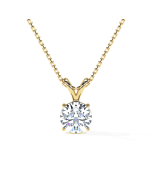 Round Dalia Diamond Pendant (F-G / VS2-SI1)