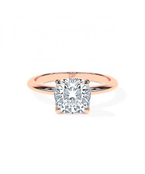 Cushion 4-Claw Daisy Solitaire