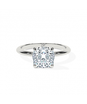 Cushion 4-Claw Daisy Solitaire