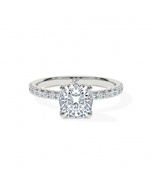 Cushion Pavé Brilliance