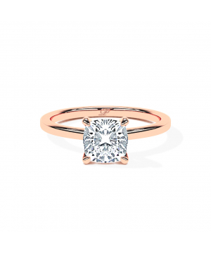 Cushion Dalia 4-Claw Solitaire