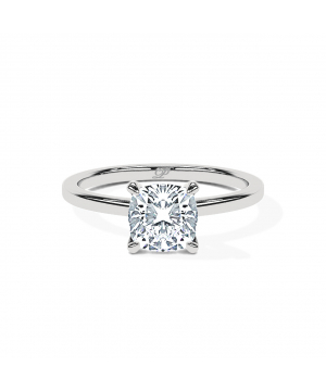 Cushion Dalia 4-Claw Solitaire