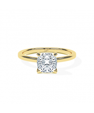 Cushion Dalia 4-Claw Solitaire