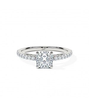 Cushion Cathedral Pavé