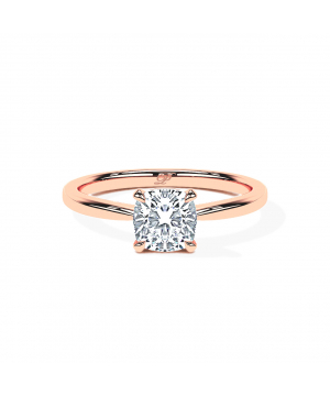 Cushion Tapered Solitaire