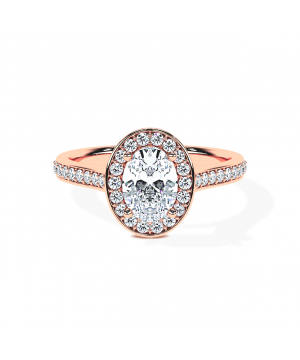 Oval Océane Cathedral Halo