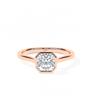Radiant Bezel Solitaire