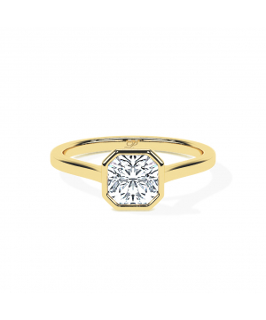 Radiant Bezel Solitaire