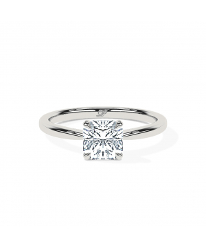 Radiant Tapered Solitaire