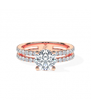 Round Double Band Brilliance