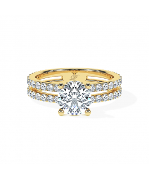 Round Double Band Brilliance