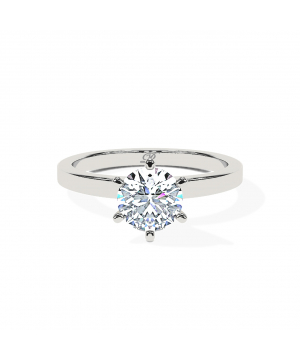 Round Deluxe 6-Claw Solitaire