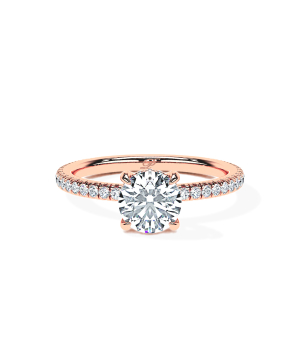 Round French Pavé Brilliance