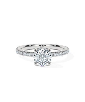 Round French Pavé Brilliance