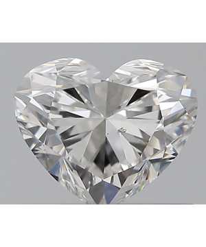 0.59 Carat Heart Diamond - 2332725