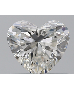 0.59 Carat Heart Diamond - 2308536